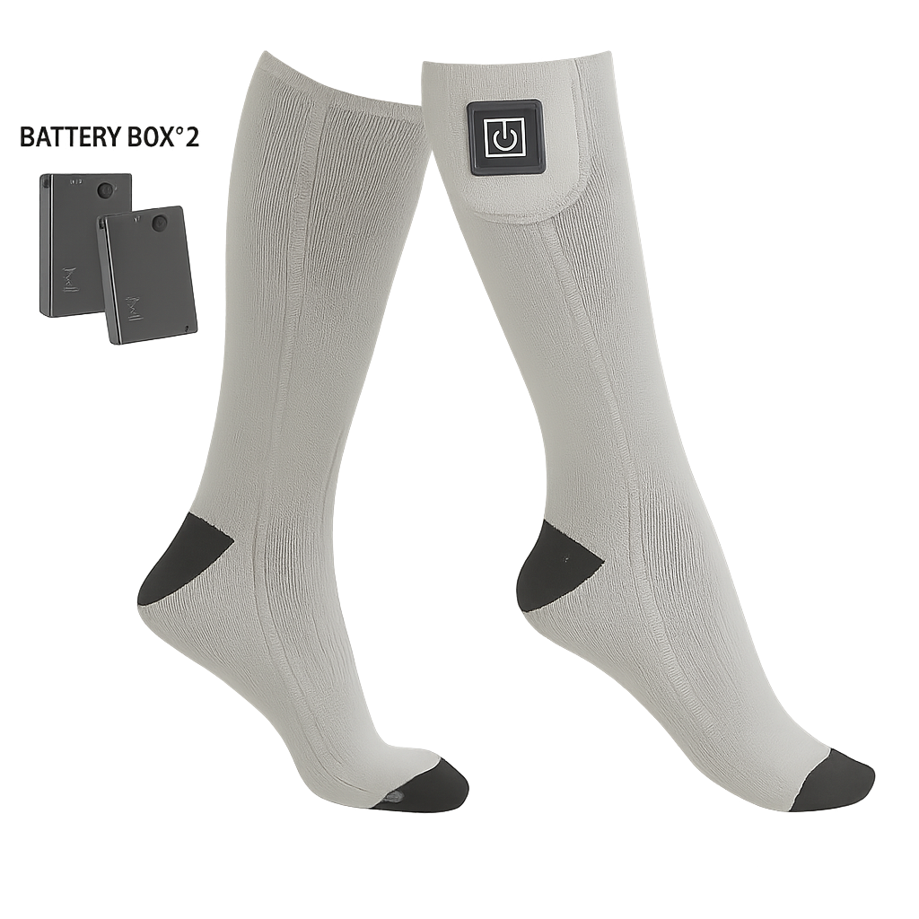 Heated Socks – 3-Level Electric Winter Foot Warmers for Men & Women