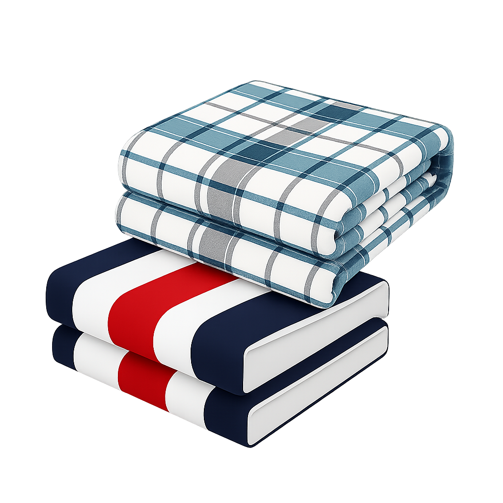 Electric Heated Blanket – Adjustable Temperature Warmer for Home & Winter Use