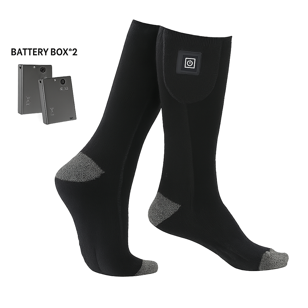 Heated Socks – 3-Level Electric Winter Foot Warmers for Men & Women