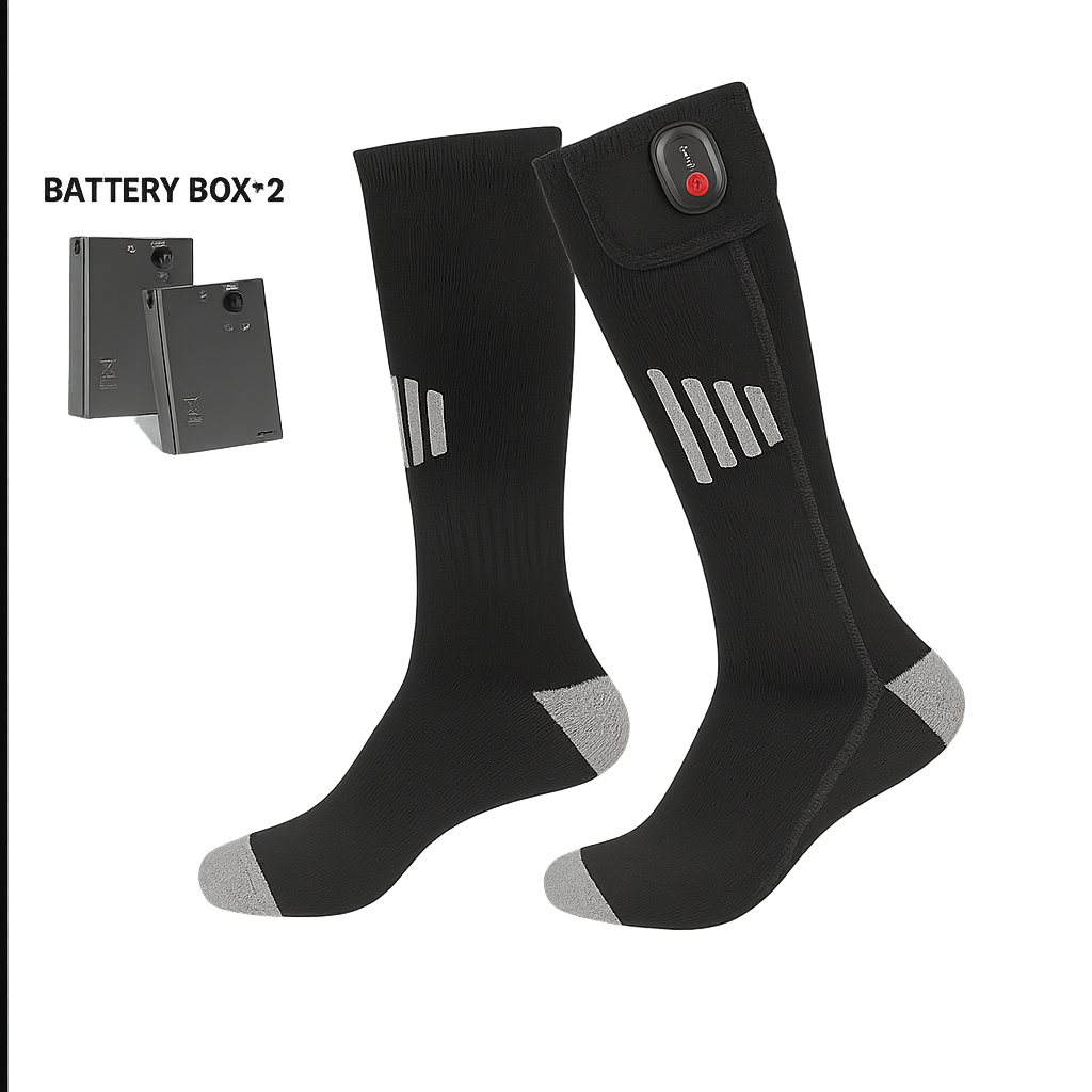 Heated Socks – 3-Level Electric Winter Foot Warmers for Men & Women