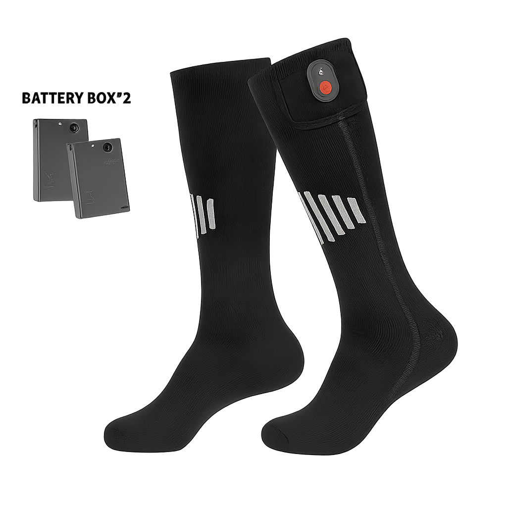 Heated Socks – 3-Level Electric Winter Foot Warmers for Men & Women